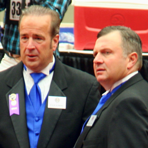 Judge Michael Heath (Right) and associate David Dyment (Left)
