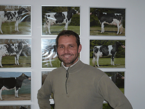 Niels Erik Haahr of Anderstrup Holsteins Red Holstein Show Judge