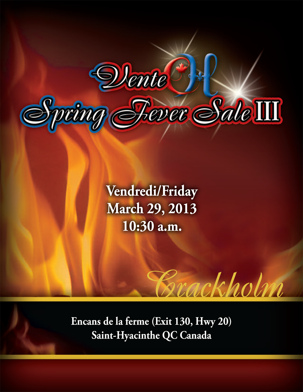 Crackholm Spring Fever Sale III