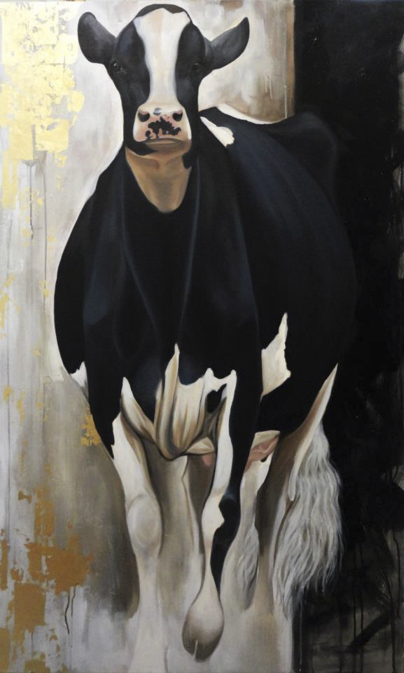 Emma's recent painting "Hailey" of the great RF Goldwyn Hailey.