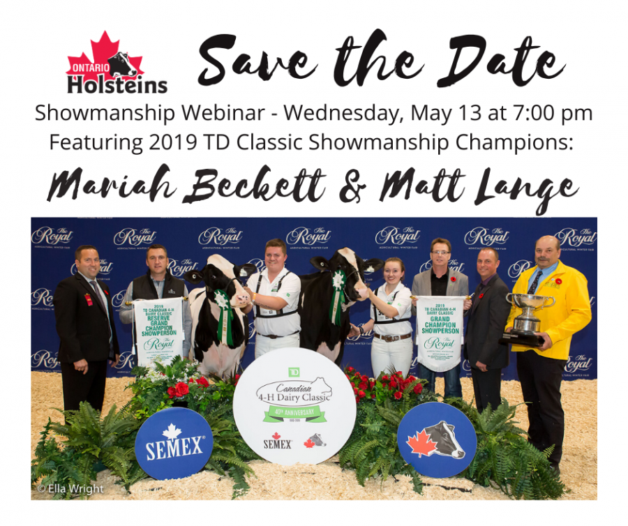 Visit the Holstein Ontario Facebook page.