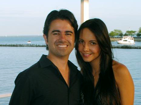 Francisco Rodriguez and his wife Sofia Cordabo