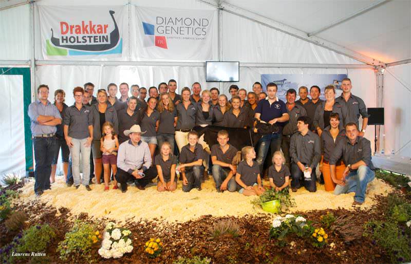 Sale crew with top seller