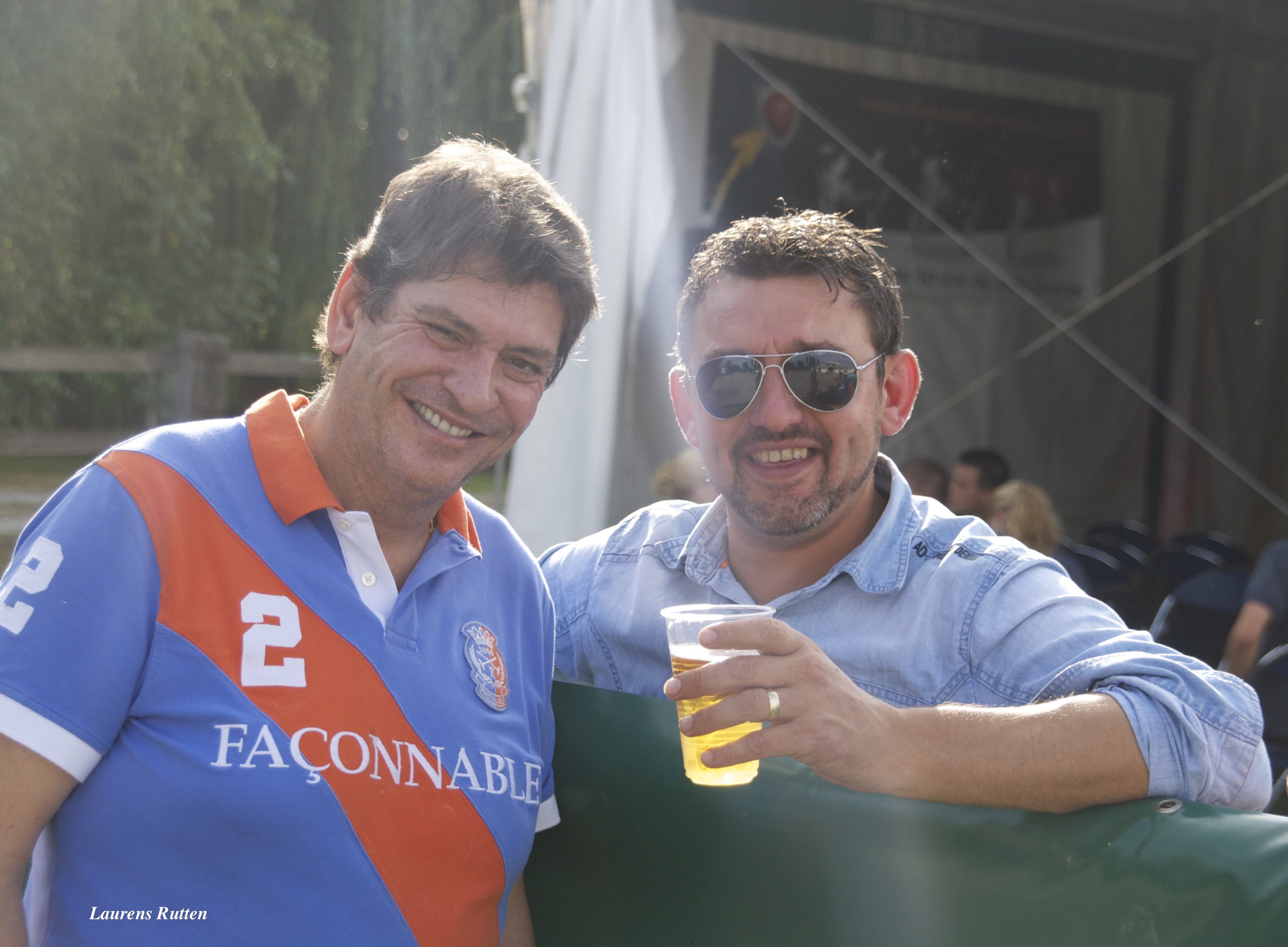 Augustine Romero & Isaac Lancaster enjoying the sale