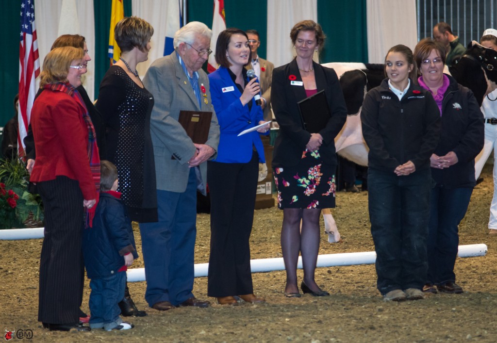BERTRAM & HAZEL STEWART 4H DAIRY YOUTH EDUCATION AWARD - Vicki Brisson, Russell