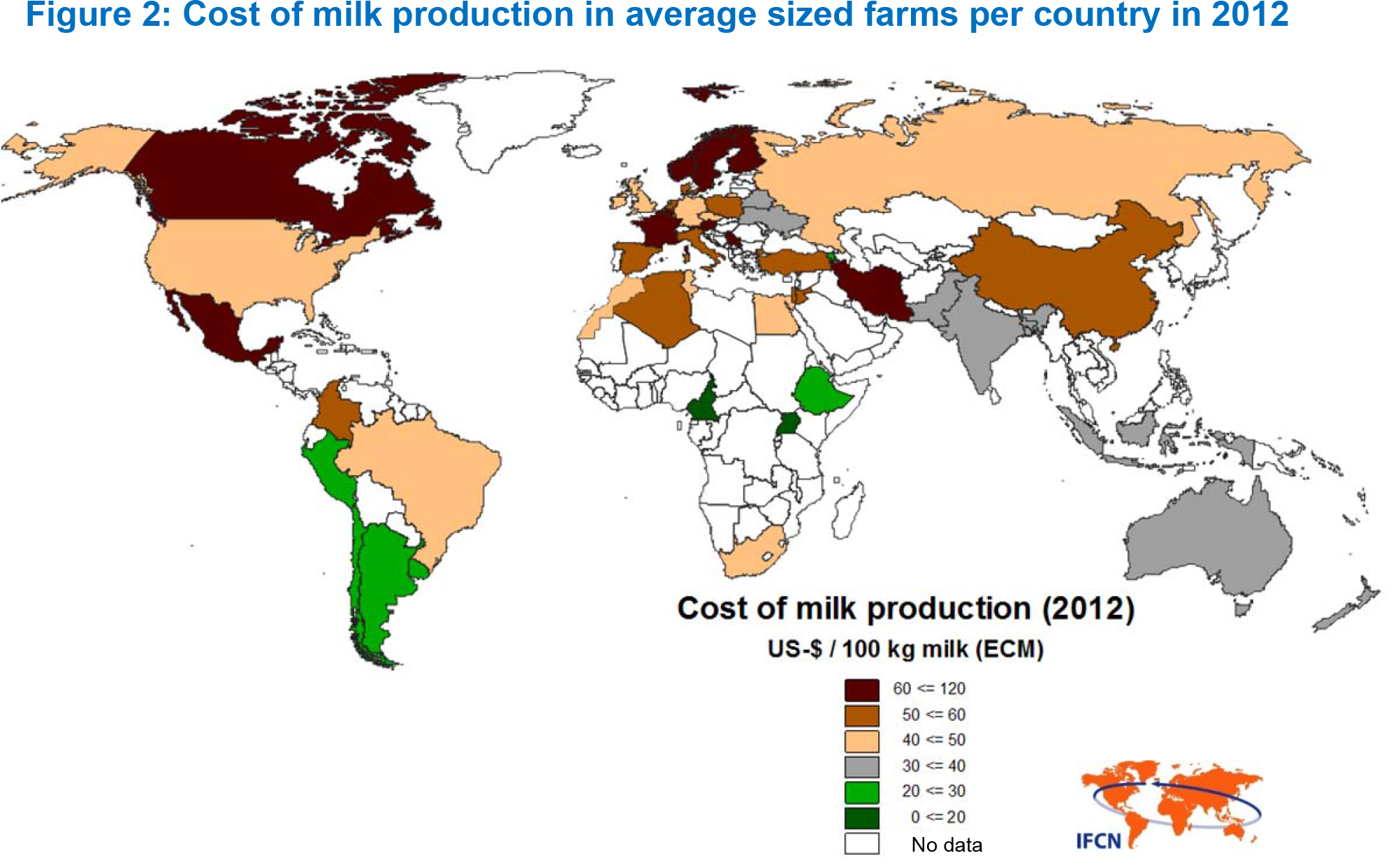 Топ стран по производству молока