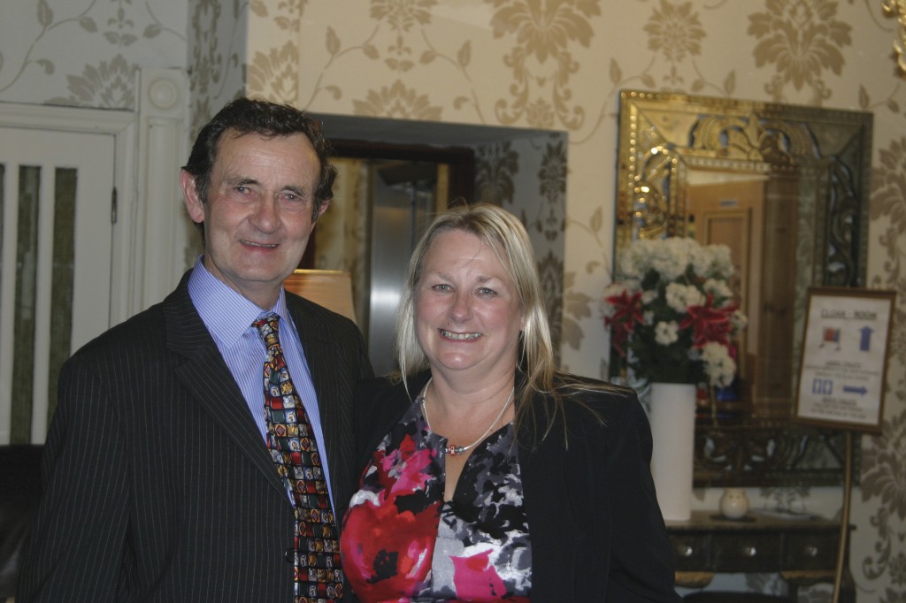 Bill Nadin and Yasmin Bradbury of the Sterndale and Peak herds