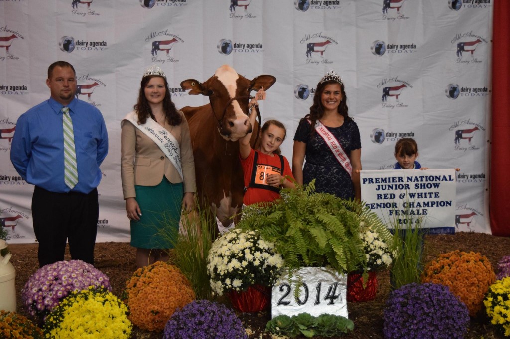 Red & White Dairy Cattle Association Liked · 17 hrs Senior Champion: Oakvale Advent Cinnabar-Red (Advent) Exhibited by: Olivia & Lillian Finke, London, OH Res. Senior Champion: St-Yle-Sa Jumpn4Joy-Red-ET (Advent) Exhibited by: C&A Galton & B&M Winnie, Nunda, NY