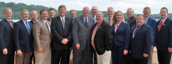 From left to right: Corey Geiger, Dale Drendel, Mark Kerndt, Roy Buessing, R. Paul Buhr, John Meyer; Chief Executive Officer/Executive Secretary, Jonathan Lamb, Glen Brown; President, Bill Wright, Gordie Cook; Vice President, Peter B. Waterman, Barbara Casna; Chief Financial Officer/Treasurer, Gayle Carson, Mike Jones, John S. Burket, Patrick Maddox