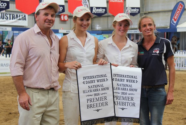 The Hayes family left no stone unturned creating breed history when they won Junior, Intermediate, Senior and Grand Champion, Premier Sire and Premier Breeder and Exhibitor. 