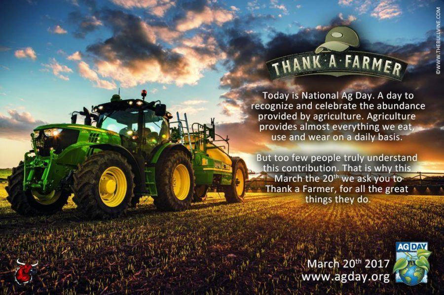Tuesday, March 20th is National Ag Day . And this year mark’s the 45th