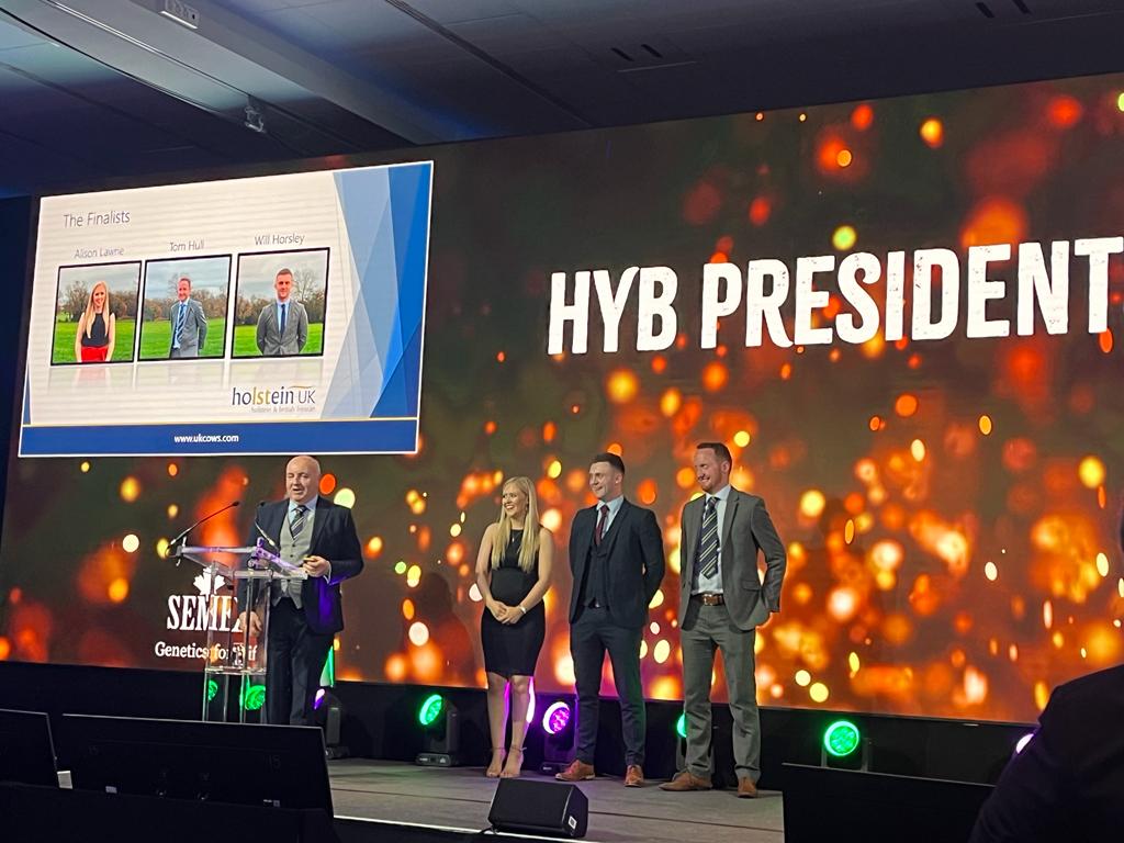 Holstein UK Crowns 2023 Presidents Medal Award Winner