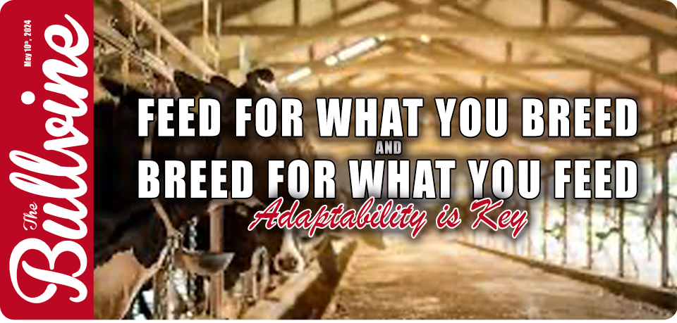 Feed for What You Breed and Breed for What You Fee…