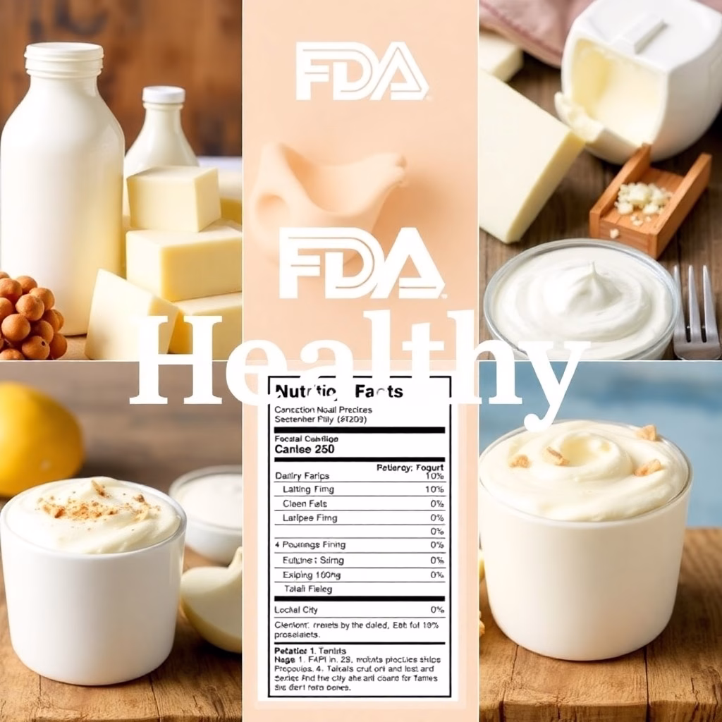 FDA healthy rule, dairy labeling changes, nutritional standards, consumer behavior, dietary guidelines