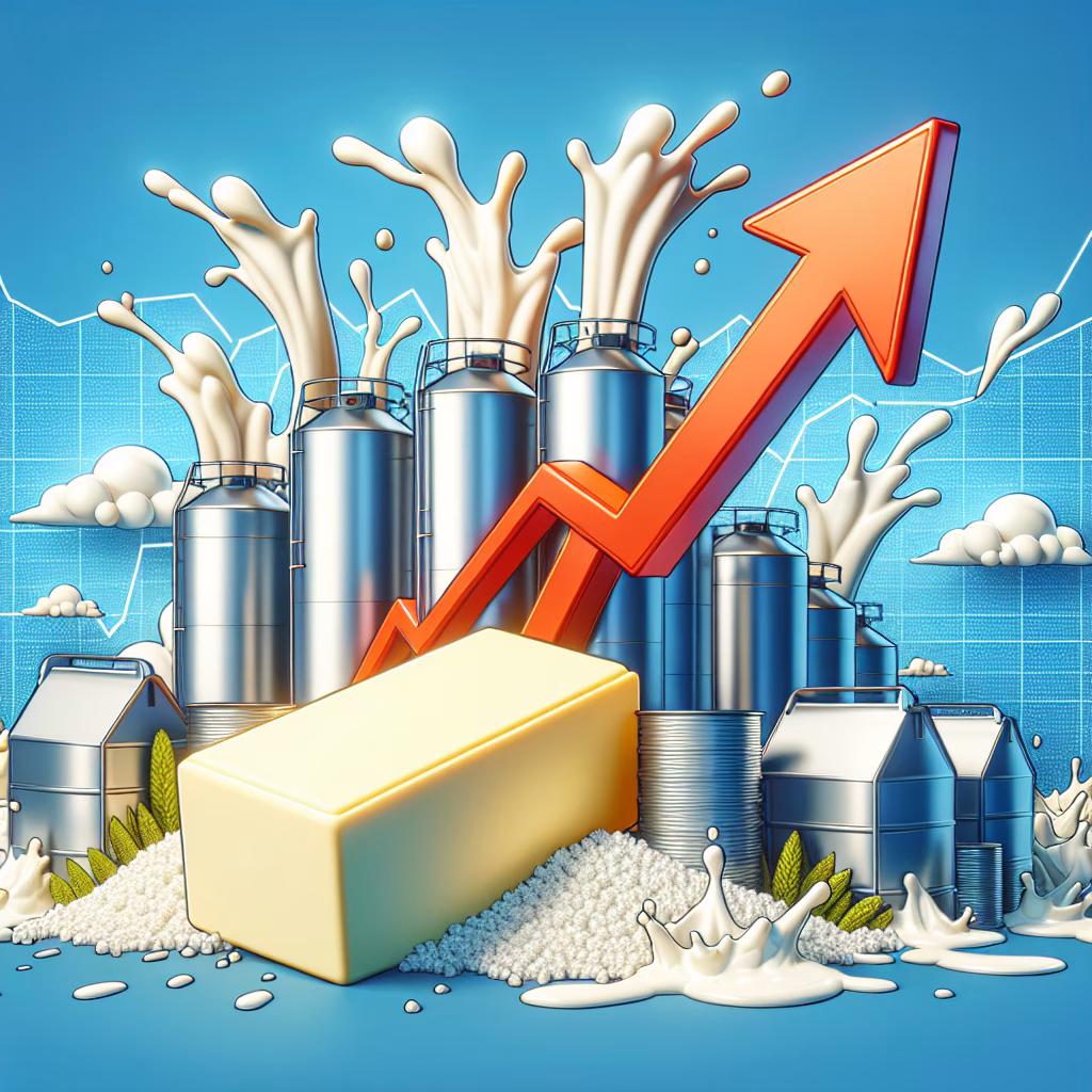 spring flush dairy markets, U.S. milk production 2025, cheese price trends, China whey tariffs, dairy farmer strategies