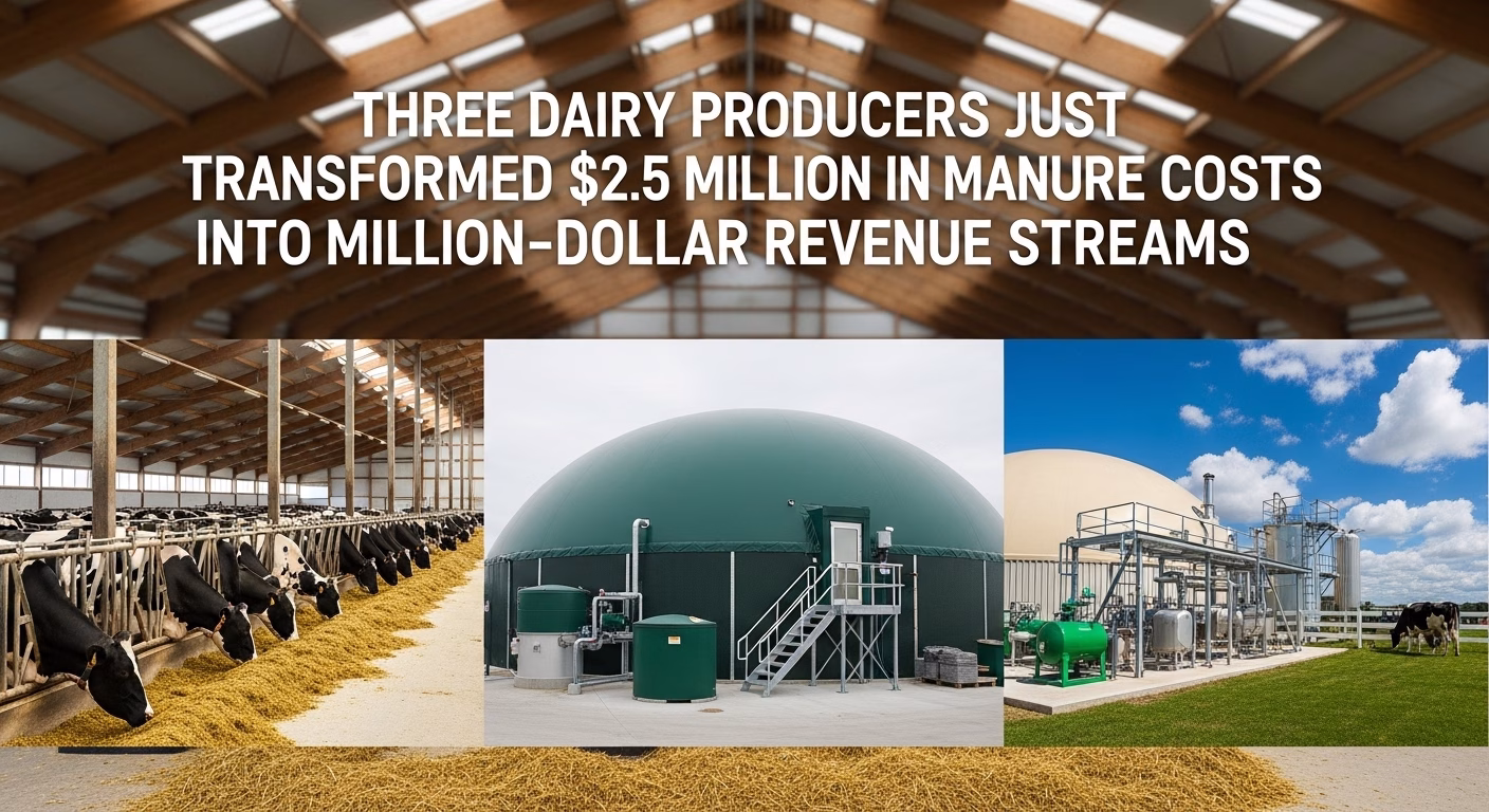 dairy manure management, manure monetization, dairy profitability, anaerobic digestion, dairy revenue streams