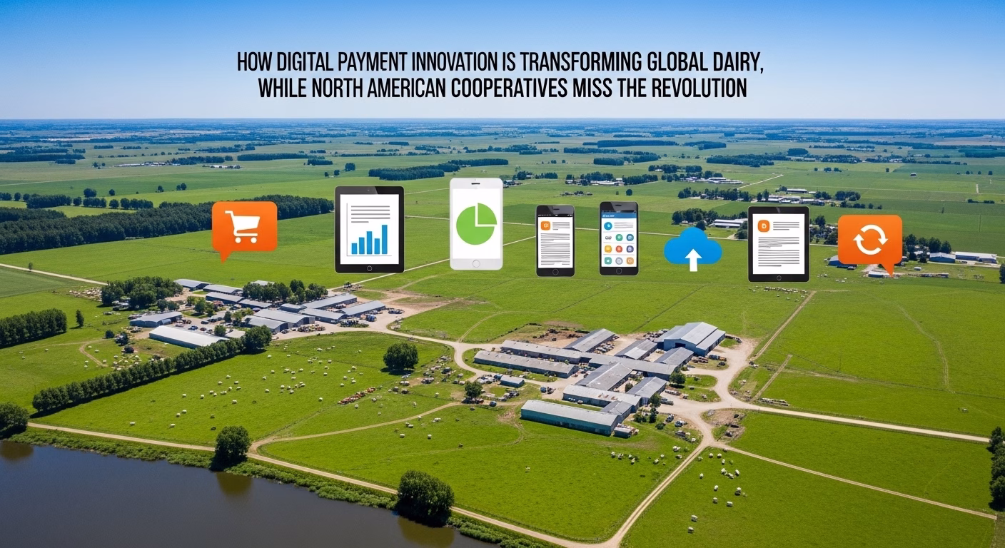 Pagos a cooperativas lecheras, sistemas de pago digitales para la industria láctea, gestión del flujo de caja de la industria láctea, procesamiento de pagos de la leche, adopción de tecnología para la industria láctea.