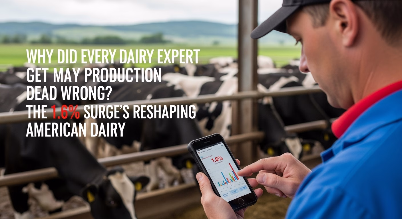 dairy production trends, milk production forecasting, robotic milking ROI, dairy geographic shifts, strategic dairy planning