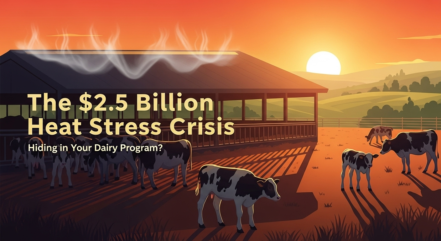 calf heat stress, dairy calf management, farm profitability, dairy management, herd health