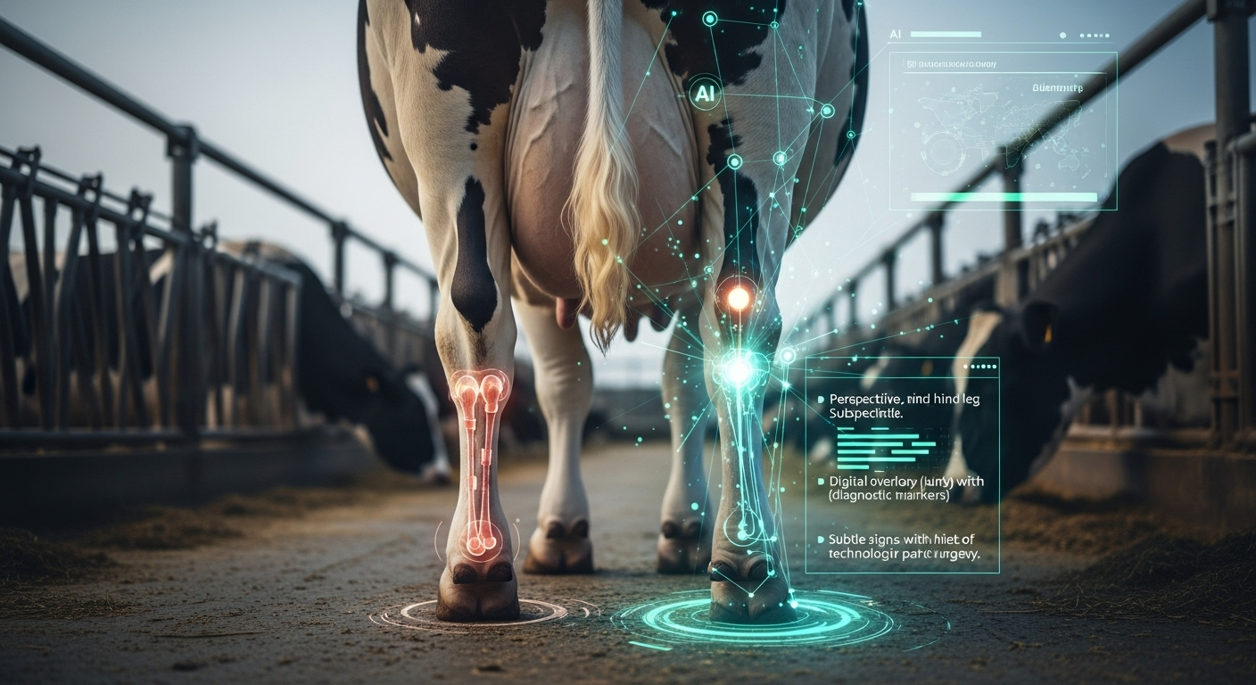 dairy farm profitability, lameness detection, AI for dairy, precision livestock, cow health management