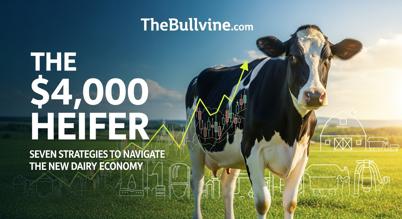  replacement heifer costs, dairy farm profitability, heifer raising strategy, dairy herd management, beef on dairy trend
