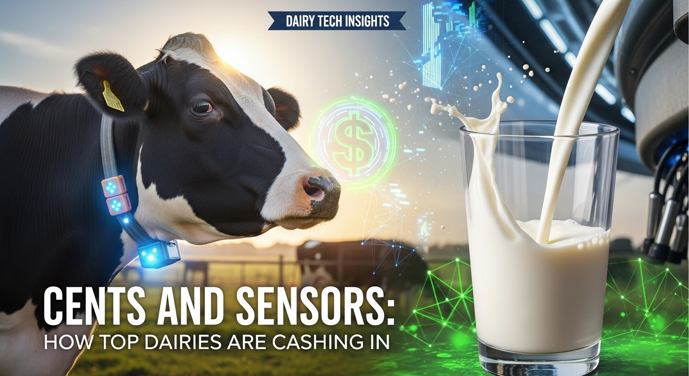 dairy technology, robotic milking ROI, farm efficiency, herd health monitoring, dairy farm profitability