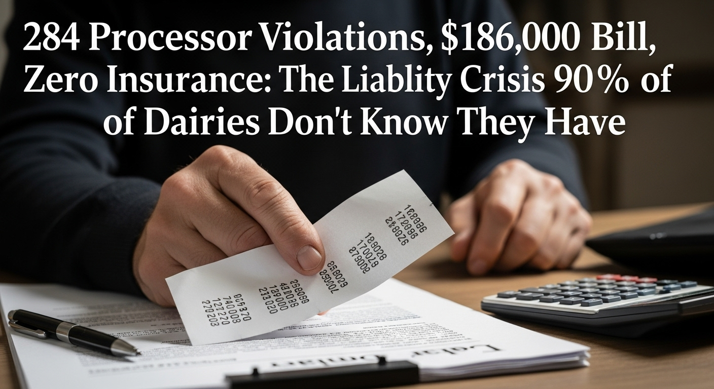 Dairy environmental liability