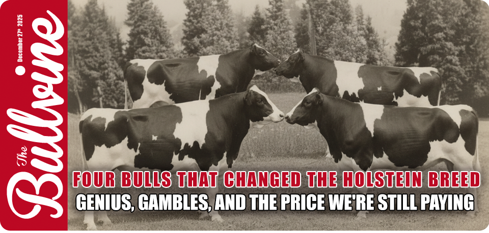 Four Bulls That Changed the Holstein Breed: Genius&hellip;