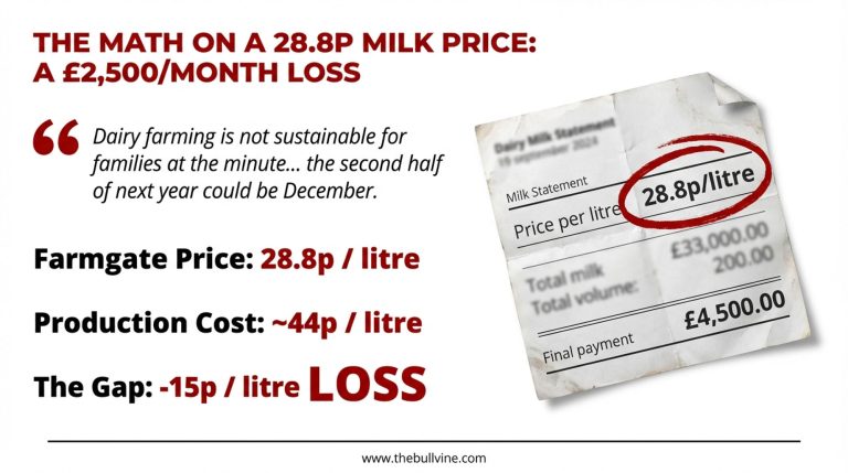 28p vs. £300 Million: The 2025 Milk Price Gap Nobody’s Explaining