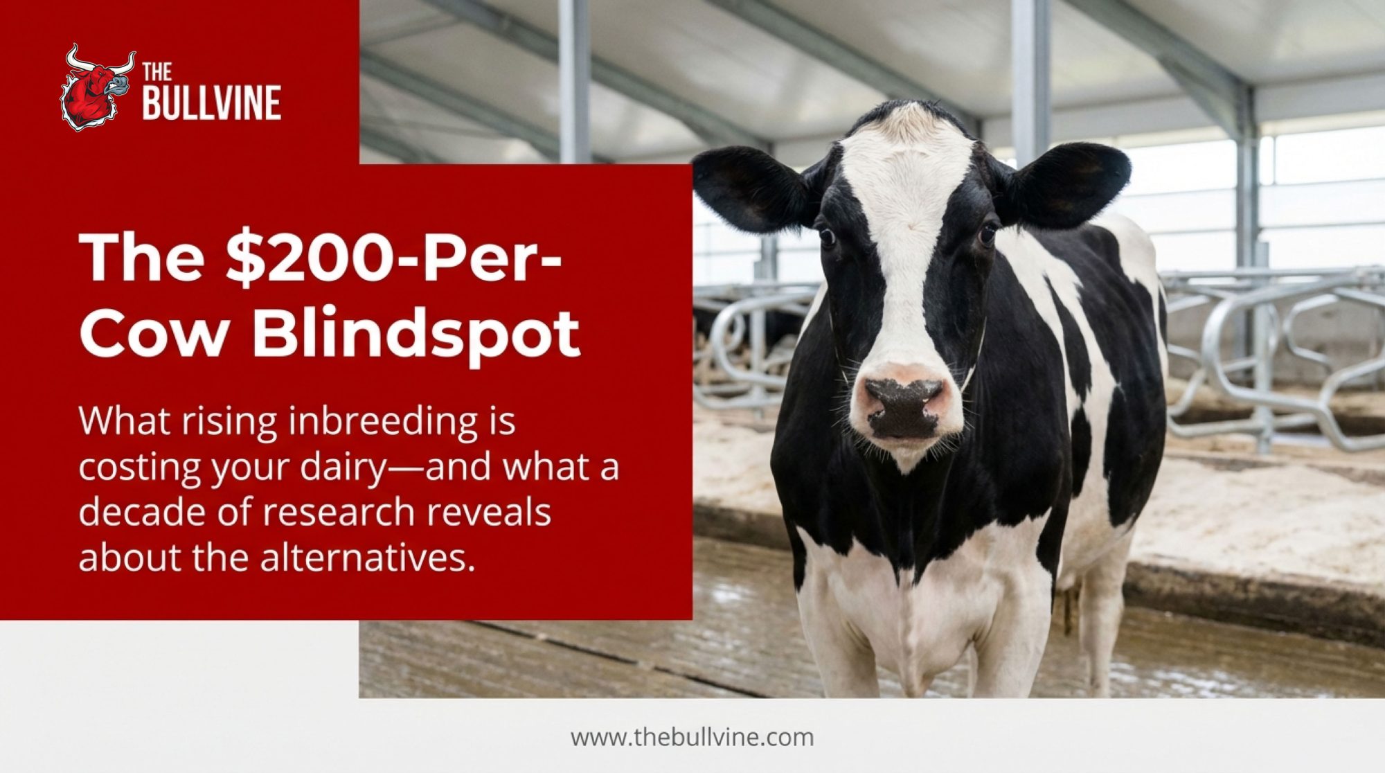 Dairy inbreeding costs