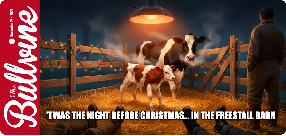 ‘Twas the Night Before Christmas… in the Freestall&hellip;