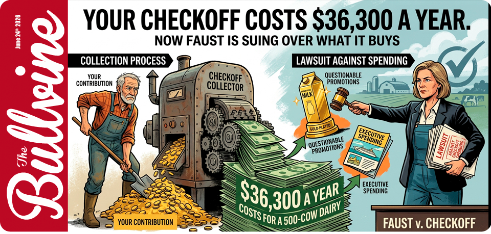 Your Checkoff Costs $36,300 a Year. Now Faust Is S&hellip;