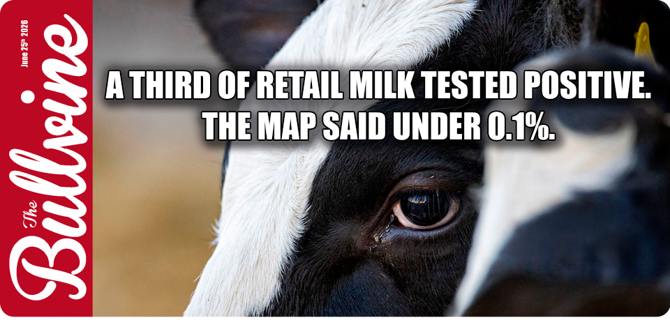 A Third of Retail Milk Tested Positive. The Map Sa&hellip;