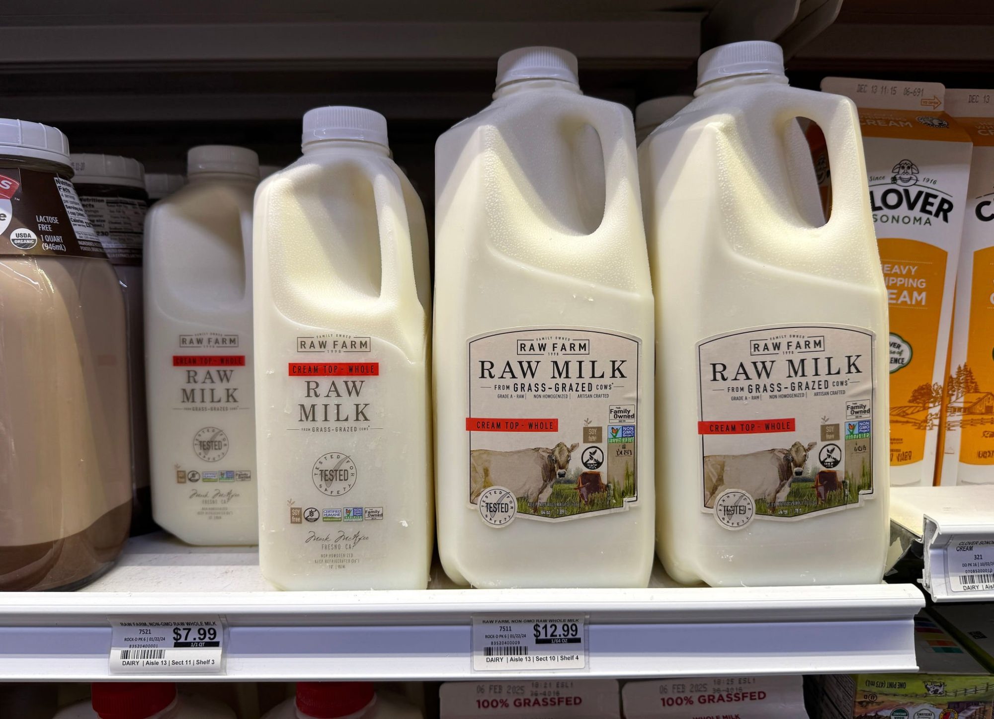 raw milk outbreaks