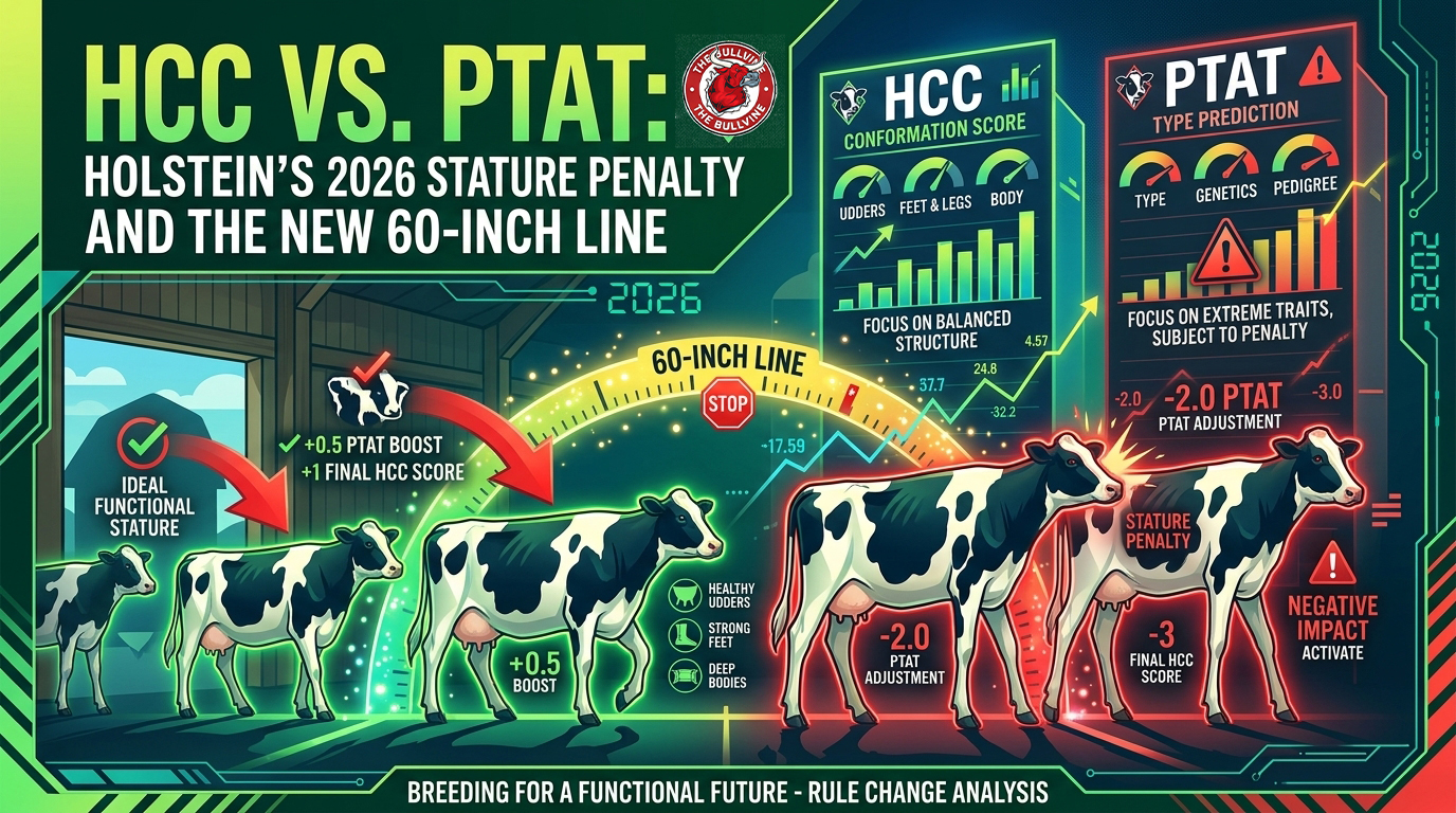 Holstein stature penalty