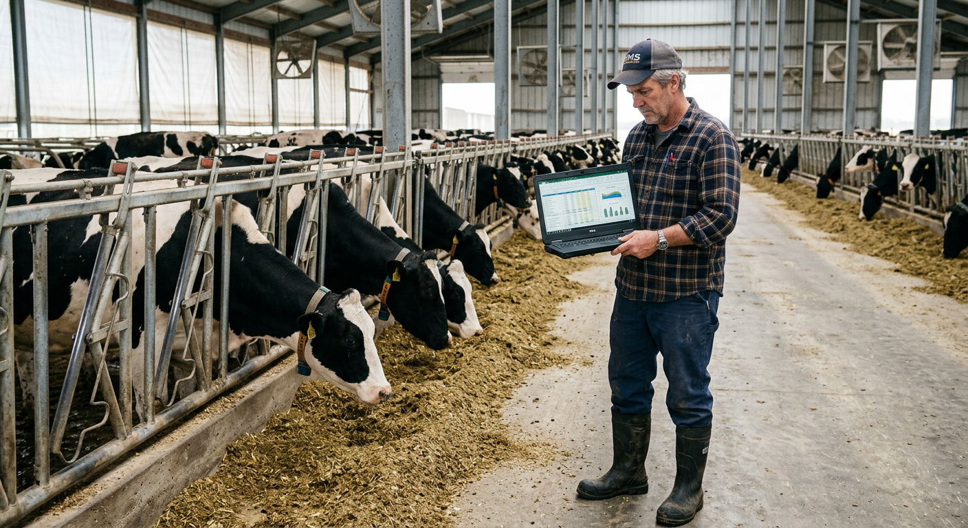 AI dairy ration