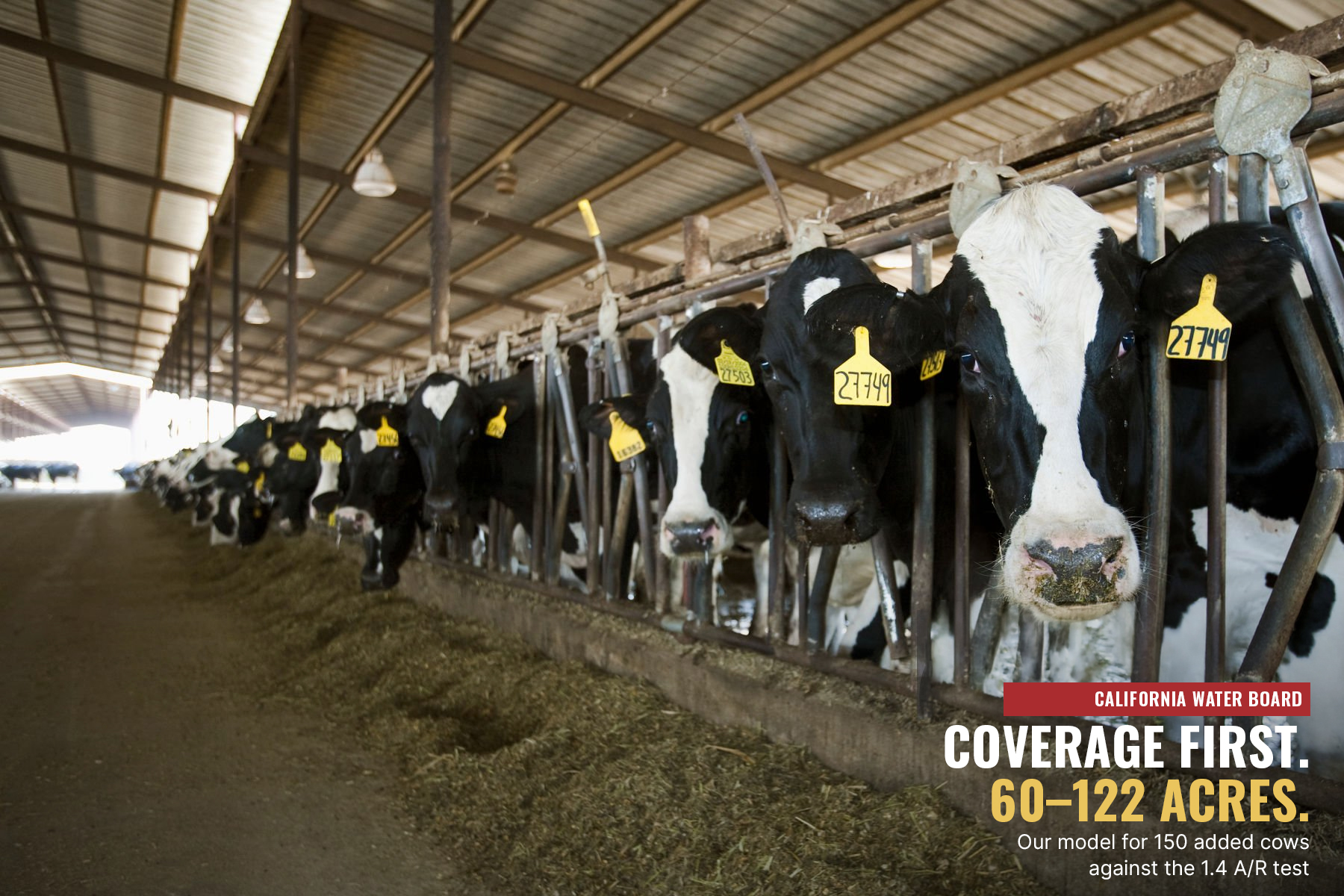 California dairy order